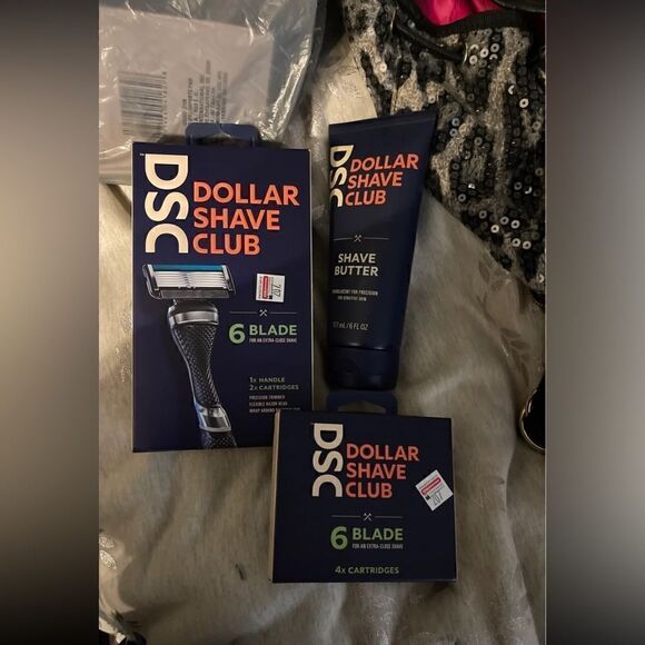 Mens dollar shave club shaving/personal cosmetics care lot bundle nwt - Picture 1 of 1